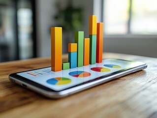 Analyzing business trends through innovative visualization techniques on mobile devices for enhanced decision making