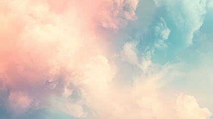 A beautiful, soft-toned abstract background featuring a mix of pastel hues, creating a calm and relaxing visual for a variety of uses