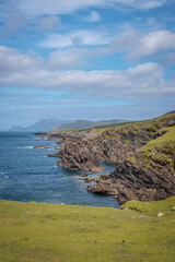 Cloghmore, Ireland - June 29 2024 "Wild Atlantic Way road in west Ireland"