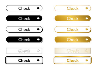 シンプルな矢印付きリンクボタン