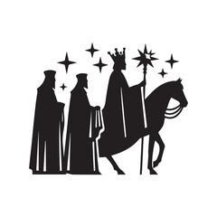 design vector reyes magos  design