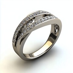 Intricate Diamond Ring
