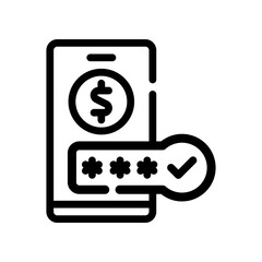 verification line icon