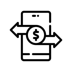 transaction line icon