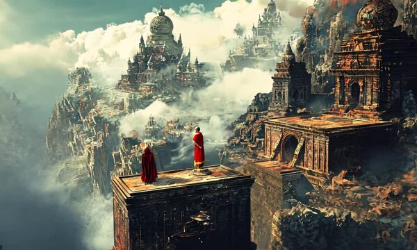 A Fantasy Cityscape