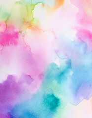 Hand painted watercolor background. Watercolor wash