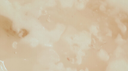 Fototapeta premium a close-up, top-down view of frothy soap bubbles covering the entire surface