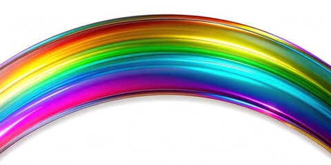 Rainbow chrome iridescent sweep , rainbow, metallic, colors, shiny, reflective, abstract, vibrant, spectrum