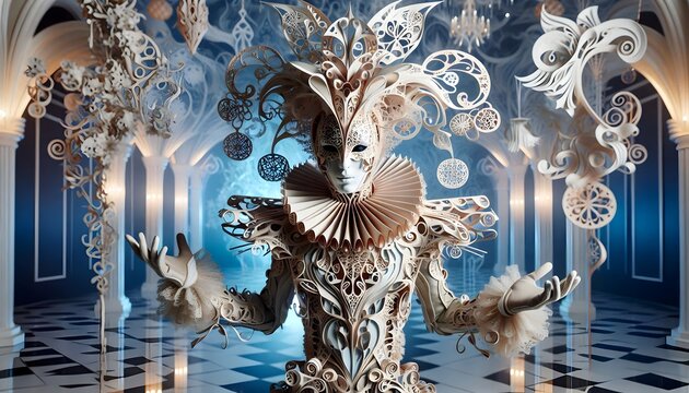 Payasos de Porcelana: Arte de Fantas&iacute;a Teatral