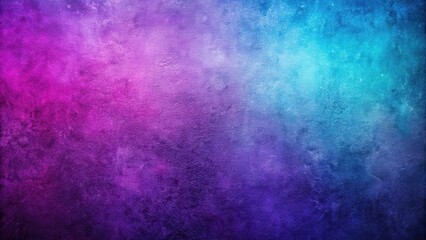 Obraz premium Vibrant blend of purple and blue hues on a grainy texture background , dynamic, modern, aesthetic, vibrant, purple, blue
