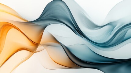Obraz premium Abstract Metallic Liquid Shapes in Motion