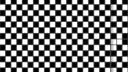 Fototapeta premium Monochrome checkered pattern with a grid of small squares, monochrome, checkered, pattern, grid, squares, geometric
