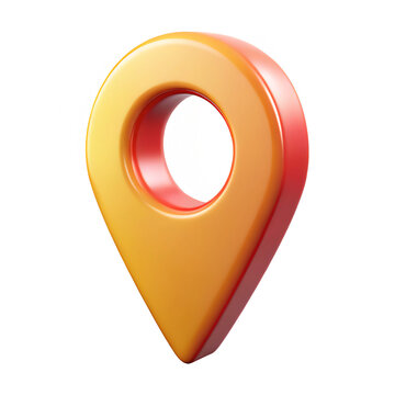 3d map pointer. icon, button, symbol, 3d, number, sign, map, illustration, vector, web, design, circle, pointer, business, pin, metal, element, internet, shiny, logo, gold, 9, set, nine, location