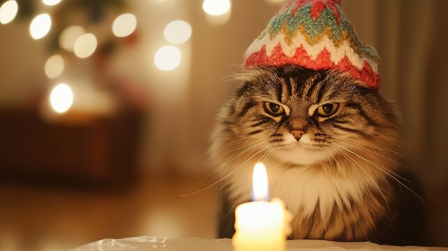 Expressionless Cat
