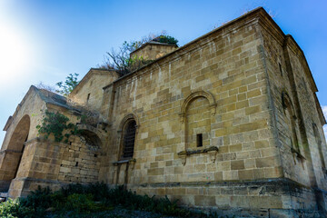 Ancient 18th-century Albanian church in Madrasa village, Azerbaijan as seen in Aug 2024.