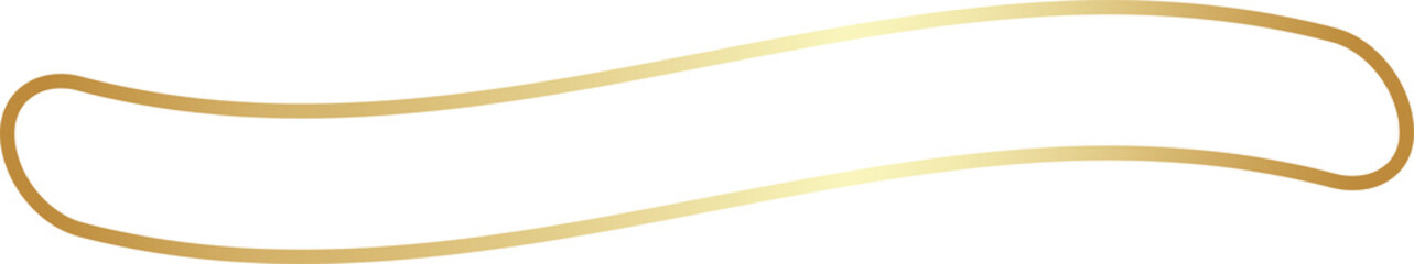 Golden tag label and banner