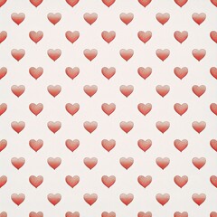 다양한 하트 패턴 이미지 일러스트 (Various heart pattern image illustration)