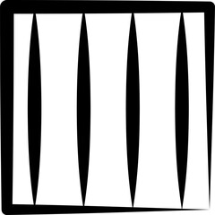 Square line shapes. Geometric elements