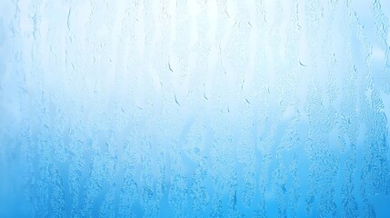 Cascading Drops on Rainy Glass Surface