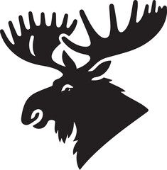 moose head silhouette