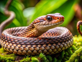 Fototapeta premium Captivating Japanese Snake Product Photography for Nature Enthusiasts and Collectors