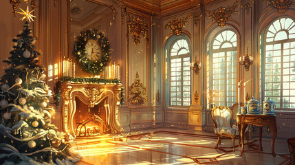 Fototapeta premium Christmas