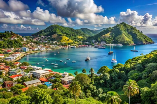 Captivating Landscape of Kingstown, Saint Vincent and the Grenadines - A Port City Paradise