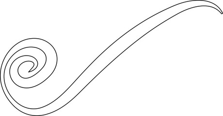 Set of line doodle, hand drawn style