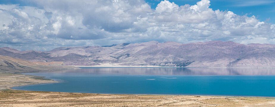 Lake Manasarovar in Western Tibet.