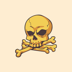 Vector Illustration Halloween element collection