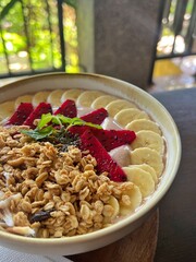 발리 아사이볼 아침식사