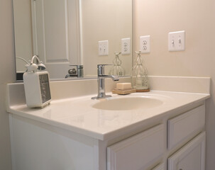 Home bathroom interior