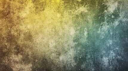 Obraz premium a textured backdrop with a grainy gradient blending hues of gray, beige, yellow, and green, designed to captivate attention and evoke emotions, perfect for posters and banners
