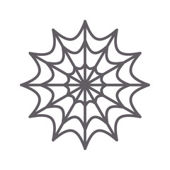 spider web, Halloween, horror and Scary Flat Icon