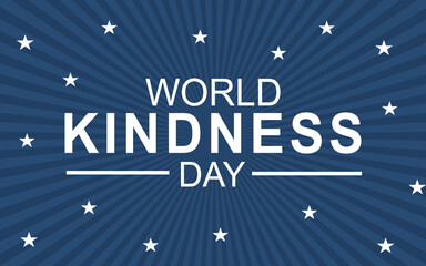 World Kindness Day. November 13. Holiday Concept. Template for Background Vector Illustration