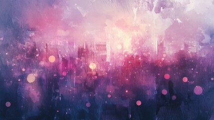 Fototapeta premium Vibrant Abstract Colorful Background with Bokeh Effects