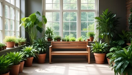 Fototapeta premium Home garden design 