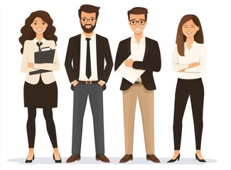 Business Team Illustration.