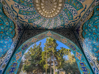 Mausoleum and Holy Place named Pir Mir Movsum Aga, Baku, Mardakan, Azerbaijan.Entire building is...