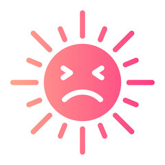 sun gradient icon