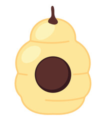 hanging bees honeycomb cartoon