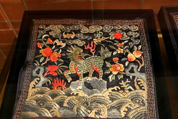 Wufeng Lin family garden with elegant mansion and classic Chinese garden architectures in Wufeng District, Taichung, Taiwan