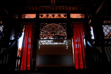 Wufeng Lin family garden with elegant mansion and classic Chinese garden architectures in Wufeng...