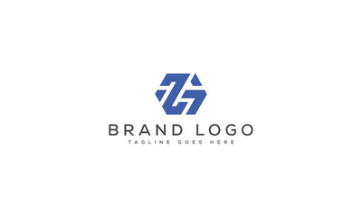 ZG logo design vector template design for brand.