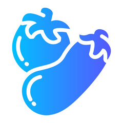 vegetables Gradient icon