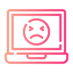 laptop gradient icon