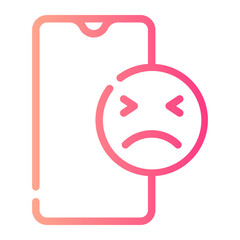 smartphone gradient icon