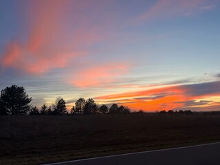 Obraz premium Country Sunset