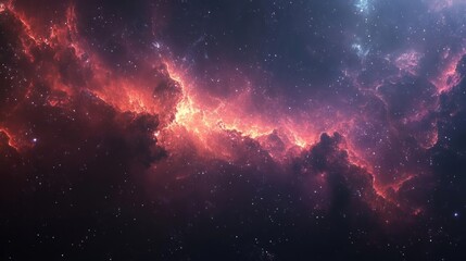 Fototapeta premium an image of a space scene with stars and clouds