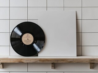 Vinyl Record Mockup.